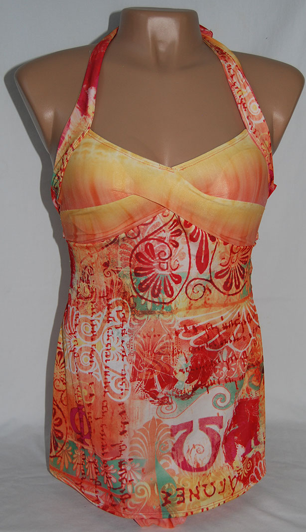 Ombre Crossover Tank (front view)